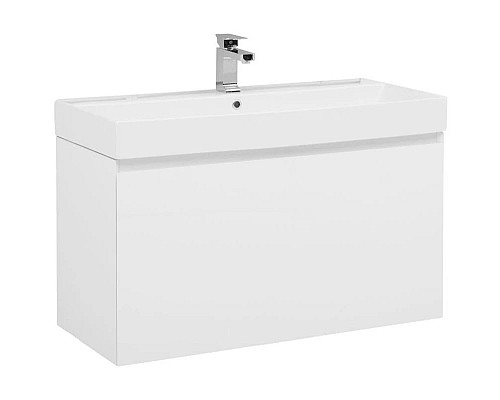 Купить Раковина Aquanet 100 Slim Synergy в магазине сантехники Santeh-Crystal.ru