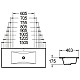 Заказать Раковина 80,5х46,3 см SantiLine SL-2102 (80) в магазине сантехники Santeh-Crystal.ru