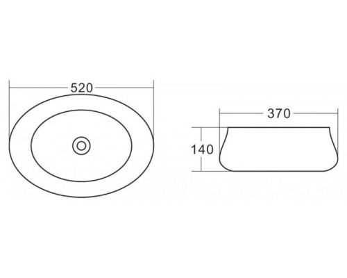 Купить Раковина 52х37 см BelBagno BB1389 в магазине сантехники Santeh-Crystal.ru