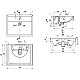 Приобрести Раковина 60,4х47,8 см 1Marka Q У15884 в магазине сантехники Santeh-Crystal.ru