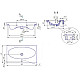 Приобрести Раковина 80,5х47 см 1Marka Nature У40995 в магазине сантехники Santeh-Crystal.ru
