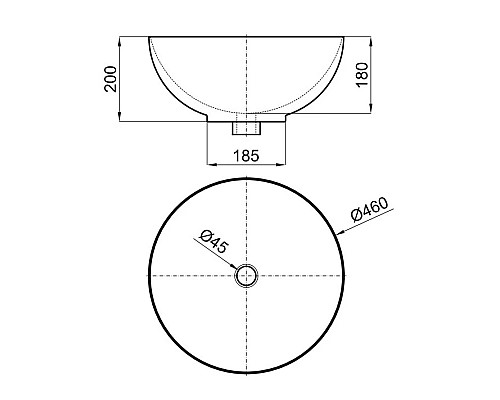 Купить Раковина 46x46 см Noken Lounge N379000024 в магазине сантехники Santeh-Crystal.ru