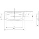Приобрести Раковина 95х46 см Акватон Милан 1A704331ML010 в магазине сантехники Santeh-Crystal.ru