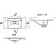 Купить Раковина 100,7х49,2 см Am.Pm Inspire 2.0 M50AWPC1001WG в магазине сантехники Santeh-Crystal.ru