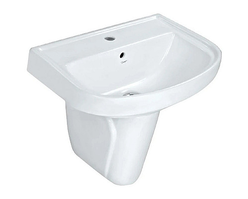 Купить Раковина 55х41 см Jaquar Continental CNS-WHT-801 в магазине сантехники Santeh-Crystal.ru