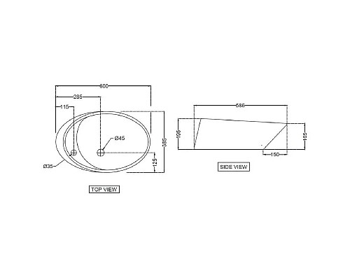 Купить Раковина 60x38,5 см Jaquar Vignette VGS-WHT-81931N в магазине сантехники Santeh-Crystal.ru