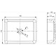 Заказать Раковина 48,5х37,5 см Bravat Source C22328W-ENG в магазине сантехники Santeh-Crystal.ru