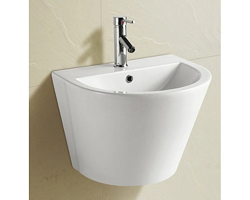 Купить Раковина 58x44 см WeltWasser Merzbach 006GL-WT в магазине сантехники Santeh-Crystal.ru