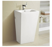 Раковина напольная 51x45 см WeltWasser Gelbach 007GL-WT