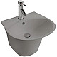 Купить Раковина 56,5x49 см WeltWasser Telbach 006MT-GR в магазине сантехники Santeh-Crystal.ru