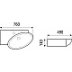 Заказать Раковина 76x49 см WeltWasser Aisbach 5093L в магазине сантехники Santeh-Crystal.ru