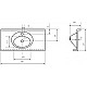 Купить Раковина 79х47 см Акватон Отель 1A70063NOT010 в магазине сантехники Santeh-Crystal.ru