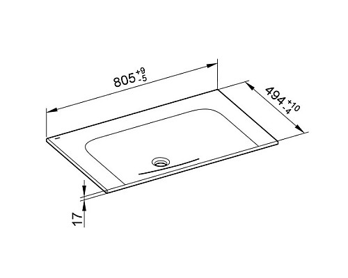 Santeh-Crystal.ru: Раковина 80,5х49,4 см KEUCO Plan 32960318000 Заказать Раковина 80,5х49,4 см KEUCO Plan 32960318000 в магазине сантехники Santeh-Crystal.ru