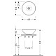 Заказать Раковина 45х45 см Serel 2012 в магазине сантехники Santeh-Crystal.ru
