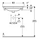 Приобрести Раковина 60х48 см Geberit Renova Plan 122260000 в магазине сантехники Santeh-Crystal.ru