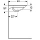 Приобрести Раковина 60х48 см Geberit Renova Plan 122260000 в магазине сантехники Santeh-Crystal.ru