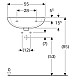 Заказать Раковина 55х45 см Geberit Renova 223055000 в магазине сантехники Santeh-Crystal.ru