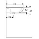 Приобрести Раковина 60х49 см Geberit Renova 223060000 в магазине сантехники Santeh-Crystal.ru