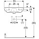 Купить Раковина 55х48 см Geberit Smyle 500.227.01.1 в магазине сантехники Santeh-Crystal.ru