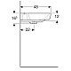 Купить Раковина 55х48 см Geberit Smyle 500.227.01.1 в магазине сантехники Santeh-Crystal.ru