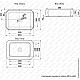 Заказать Раковина Melana A465-805 в магазине сантехники Santeh-Crystal.ru