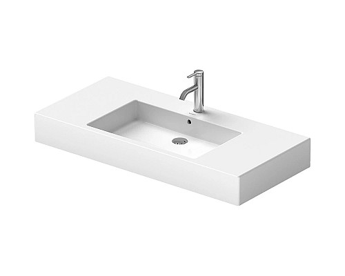 Приобрести Раковина 105х49 см Duravit Vero 0329100000 в магазине сантехники Santeh-Crystal.ru