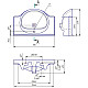 Купить Раковина 79,5х49,9 см Bellezza Erica 4690311008985 в магазине сантехники Santeh-Crystal.ru