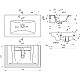 Купить Раковина 77,6х47 см Bellezza Эйфория 4660018640177 в магазине сантехники Santeh-Crystal.ru