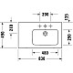 Приобрести Раковина 83х49 см Duravit ME by Starck 2346830000 в магазине сантехники Santeh-Crystal.ru