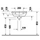 Купить Раковина 55х44 см Duravit D-Neo 2366550000 в магазине сантехники Santeh-Crystal.ru