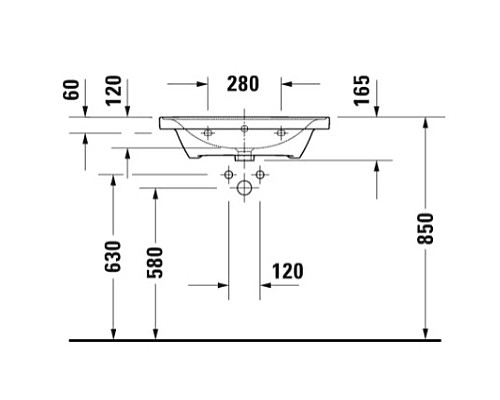 Купить Раковина 65х48 см Duravit D-Neo 2367650000 в магазине сантехники Santeh-Crystal.ru