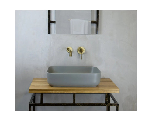 Заказать Раковина 50х39 см Bronze De Luxe 6127-GM в магазине сантехники Santeh-Crystal.ru