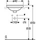 Купить Раковина 40х40 см Geberit VariForm 500.700.01.2 в магазине сантехники Santeh-Crystal.ru