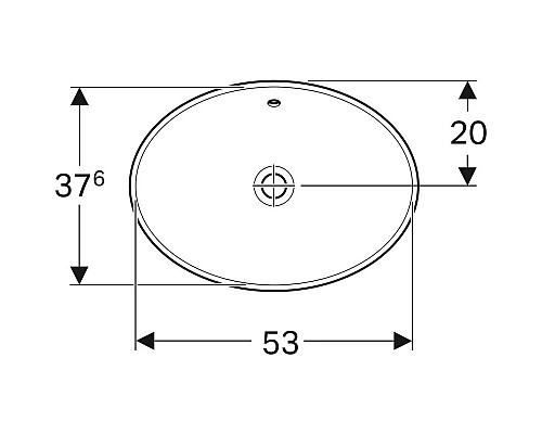 Santeh-Crystal.ru: Раковина 55х40 см Geberit VariForm 500.716.01.2 Приобрести Раковина 55х40 см Geberit VariForm 500.716.01.2 в магазине сантехники Santeh-Crystal.ru