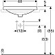 Заказать Раковина 60х45 см Geberit VariForm 500.732.01.2 в магазине сантехники Santeh-Crystal.ru