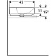 Приобрести Раковина 60х45 см Geberit VariForm 500.772.01.2 в магазине сантехники Santeh-Crystal.ru