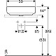 Приобрести Раковина 50х40 см Geberit VariForm 500.776.01.2 в магазине сантехники Santeh-Crystal.ru