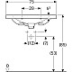Приобрести Раковина 75х42,2 см Geberit Acanto 500.632.01.2 в магазине сантехники Santeh-Crystal.ru