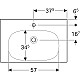 Купить Раковина 75х48,2 см Geberit Acanto 500.630.01.2 в магазине сантехники Santeh-Crystal.ru