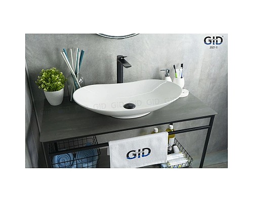 Купить Раковина 64х37 см GID Simple N N9811 в магазине сантехники Santeh-Crystal.ru