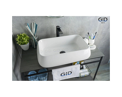 Заказать Раковина 60х40 см GID Simple N N9239 в магазине сантехники Santeh-Crystal.ru