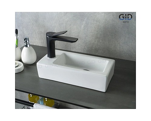 Купить Раковина 36,5х18 см GID Simple N N9272R в магазине сантехники Santeh-Crystal.ru