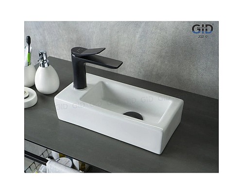 Купить Раковина 36,5х18 см GID Simple N N9272R в магазине сантехники Santeh-Crystal.ru