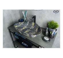 Раковина 59х39 см GID Stone Edition Mnc207