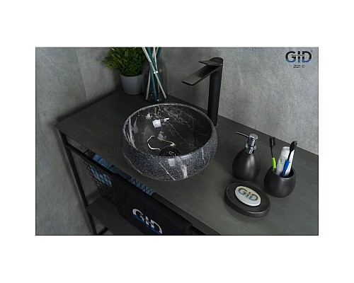 Заказать Раковина 31х31 см GID Stone Edition Mnc480 в магазине сантехники Santeh-Crystal.ru