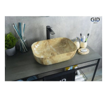 Раковина 45,5х32,5 см GID Stone Edition Mnc548
