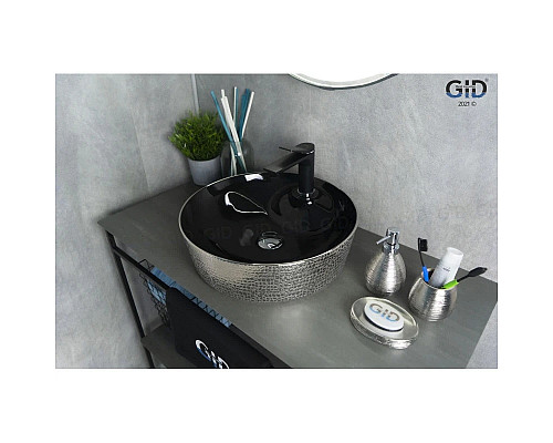 Santeh-Crystal.ru: Раковина 45х45 см GID LuxeLine D1306h020 Приобрести Раковина 45х45 см GID LuxeLine D1306h020 в магазине сантехники Santeh-Crystal.ru