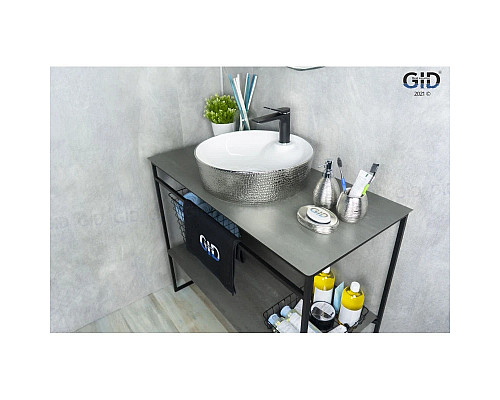Приобрести Раковина 45х45 см GID LuxeLine D1306h021 в магазине сантехники Santeh-Crystal.ru