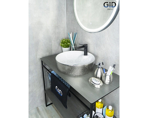 Приобрести Раковина 45х45 см GID LuxeLine D1306h021 в магазине сантехники Santeh-Crystal.ru