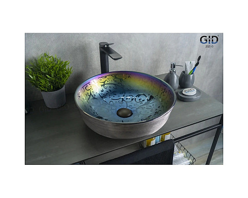 Santeh-Crystal.ru: Раковина 41х41 см GID LuxeLine D1315h107 Заказать Раковина 41х41 см GID LuxeLine D1315h107 в магазине сантехники Santeh-Crystal.ru